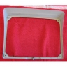 Rear registration plate frame for Lancia Flavia PF Coupe